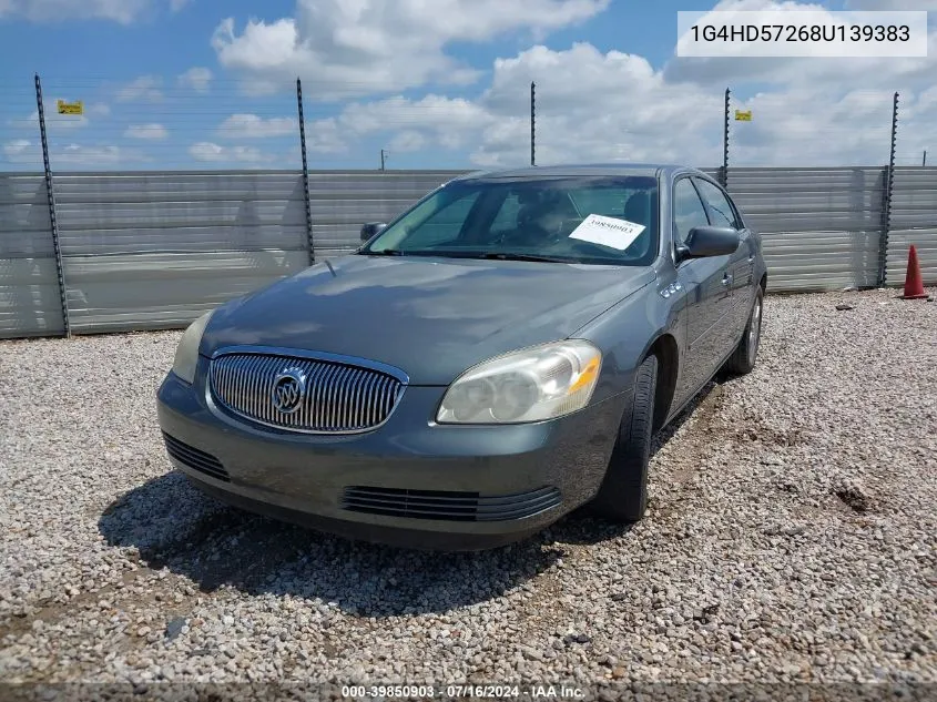 2008 Buick Lucerne Cxl VIN: 1G4HD57268U139383 Lot: 39850903