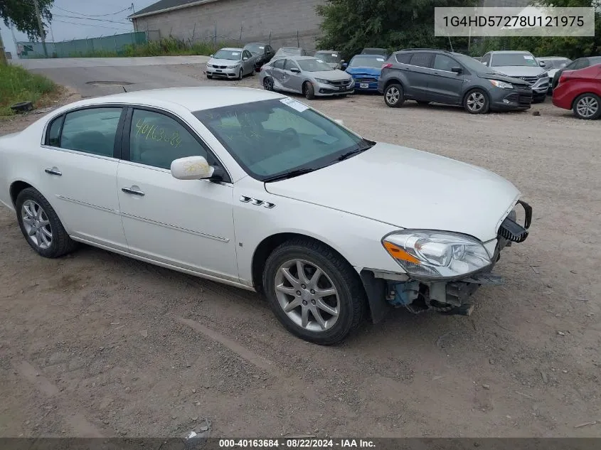 2008 Buick Lucerne Cxl VIN: 1G4HD57278U121975 Lot: 40163684