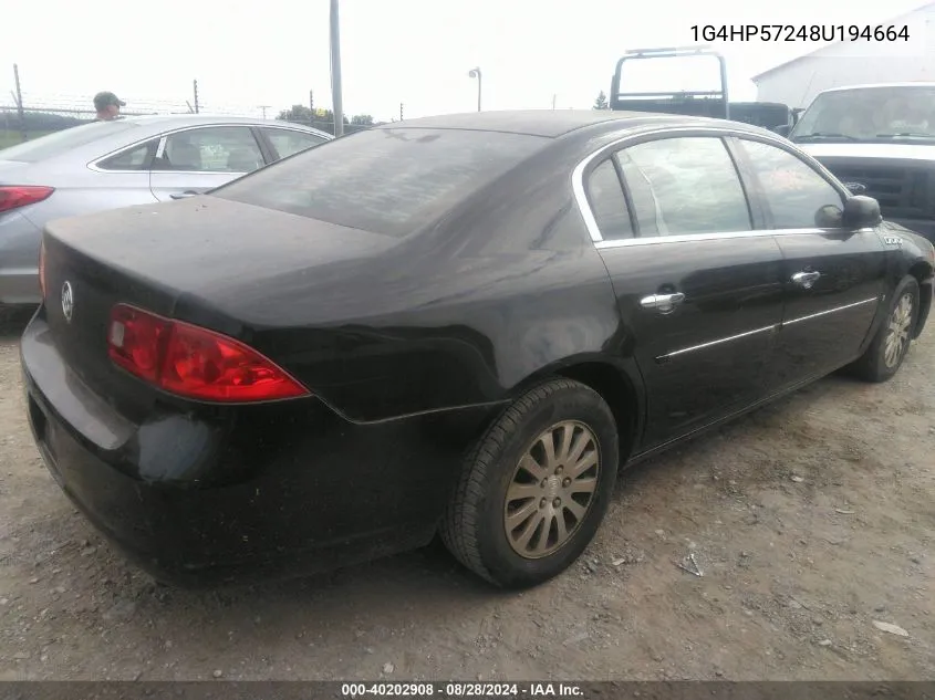 1G4HP57248U194664 2008 Buick Lucerne Cx