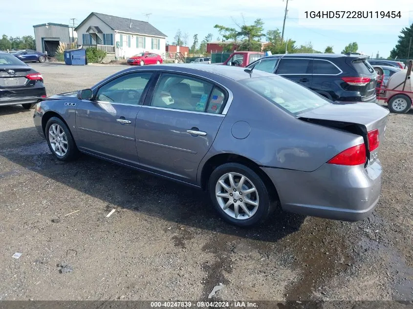 1G4HD57228U119454 2008 Buick Lucerne Cxl