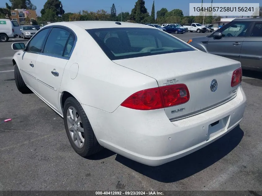 1G4HD57258U156241 2008 Buick Lucerne Cxl