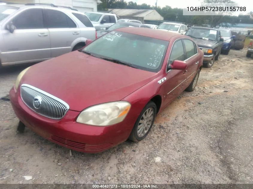 1G4HP57238U155788 2008 Buick Lucerne Cx