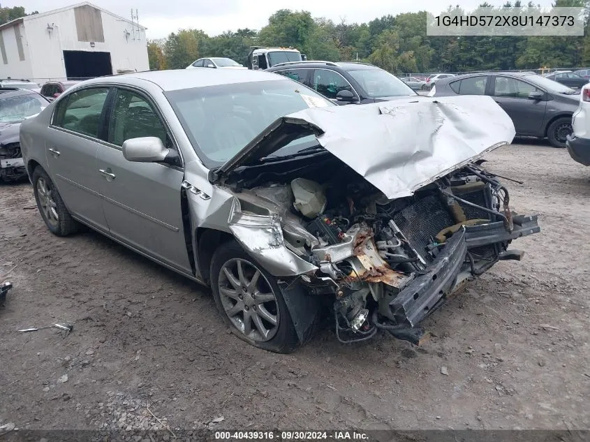 2008 Buick Lucerne Cxl VIN: 1G4HD572X8U147373 Lot: 40439316