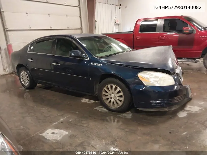 2008 Buick Lucerne Cx VIN: 1G4HP57298U140082 Lot: 40479616