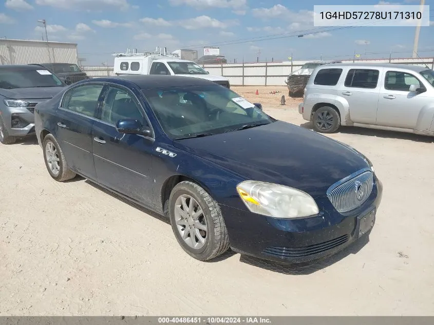 1G4HD57278U171310 2008 Buick Lucerne Cxl