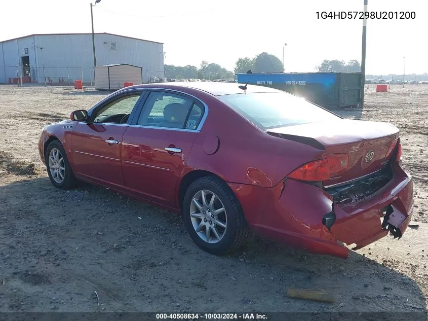 1G4HD57298U201200 2008 Buick Lucerne Cxl