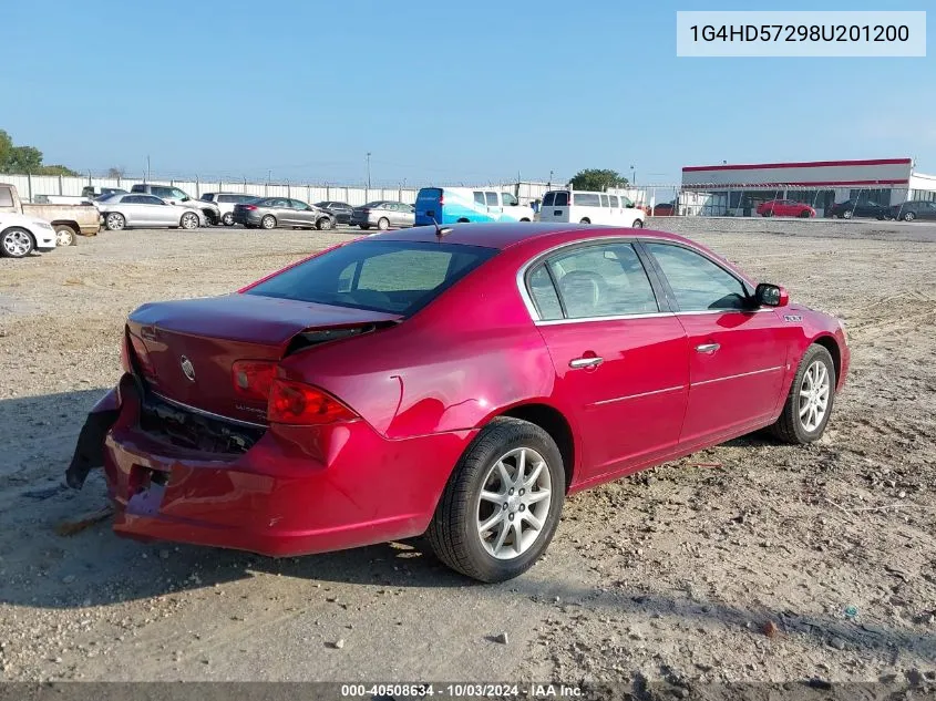 1G4HD57298U201200 2008 Buick Lucerne Cxl