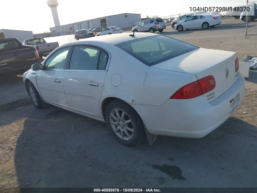 1G4HD57298U148370 2008 Buick Lucerne Cxl