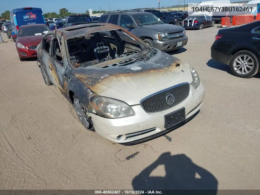 2008 Buick Lucerne Cxs VIN: 1G4HE57Y38U162461 Lot: 40562487