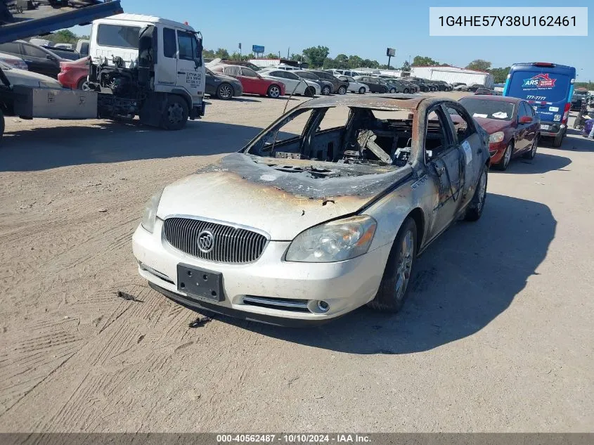 2008 Buick Lucerne Cxs VIN: 1G4HE57Y38U162461 Lot: 40562487