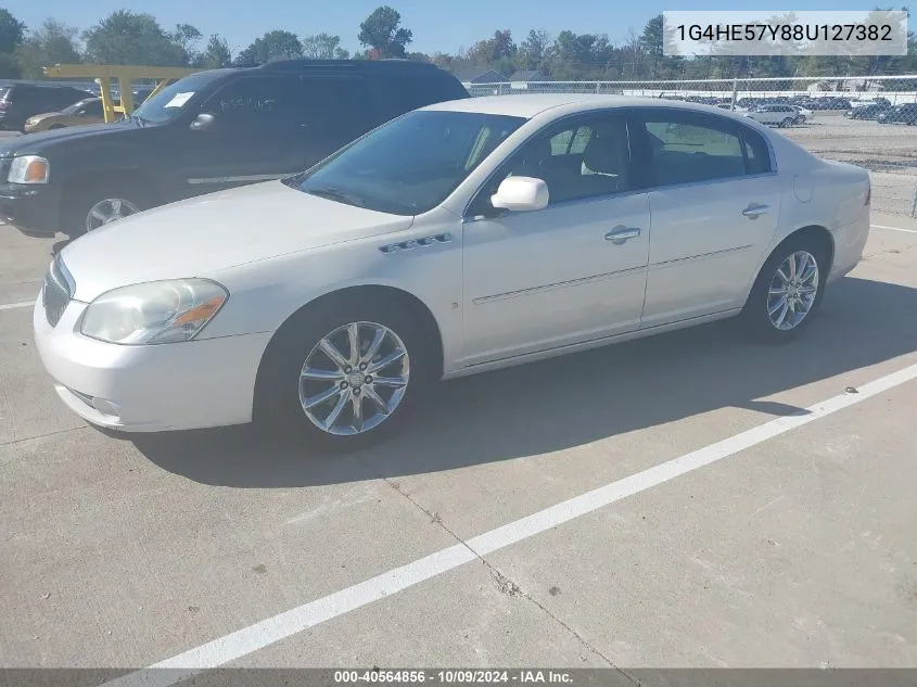 2008 Buick Lucerne Cxs VIN: 1G4HE57Y88U127382 Lot: 40564856