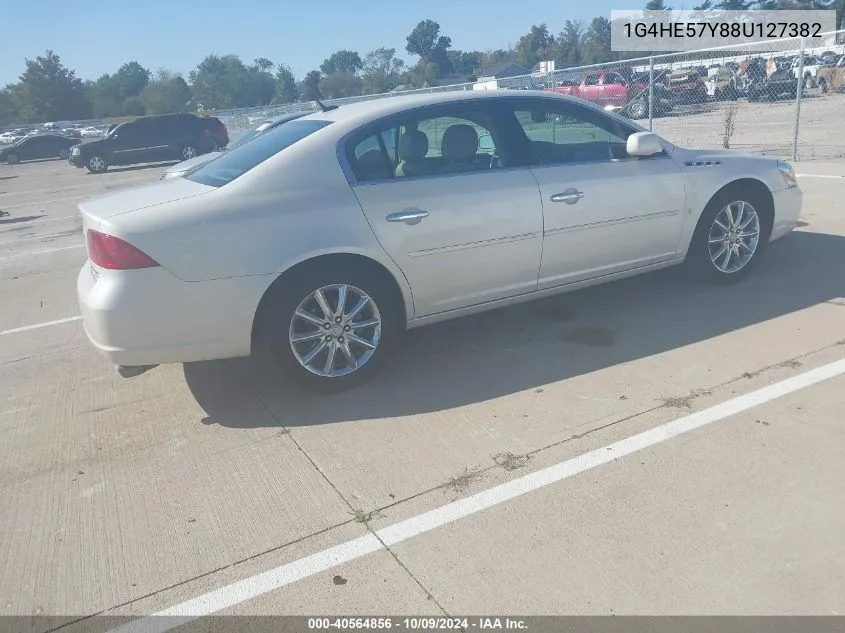 2008 Buick Lucerne Cxs VIN: 1G4HE57Y88U127382 Lot: 40564856