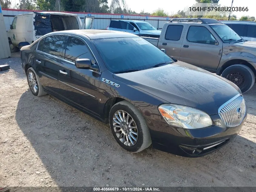 2008 Buick Lucerne Super VIN: 1G4HF57988U203866 Lot: 40566679