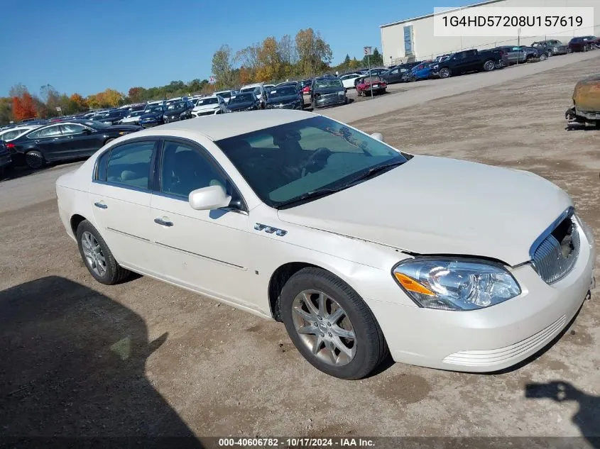 1G4HD57208U157619 2008 Buick Lucerne Cxl