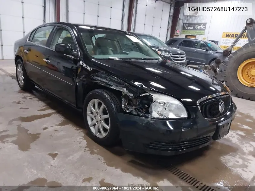 2008 Buick Lucerne Cxl VIN: 1G4HD57268U147273 Lot: 40627964