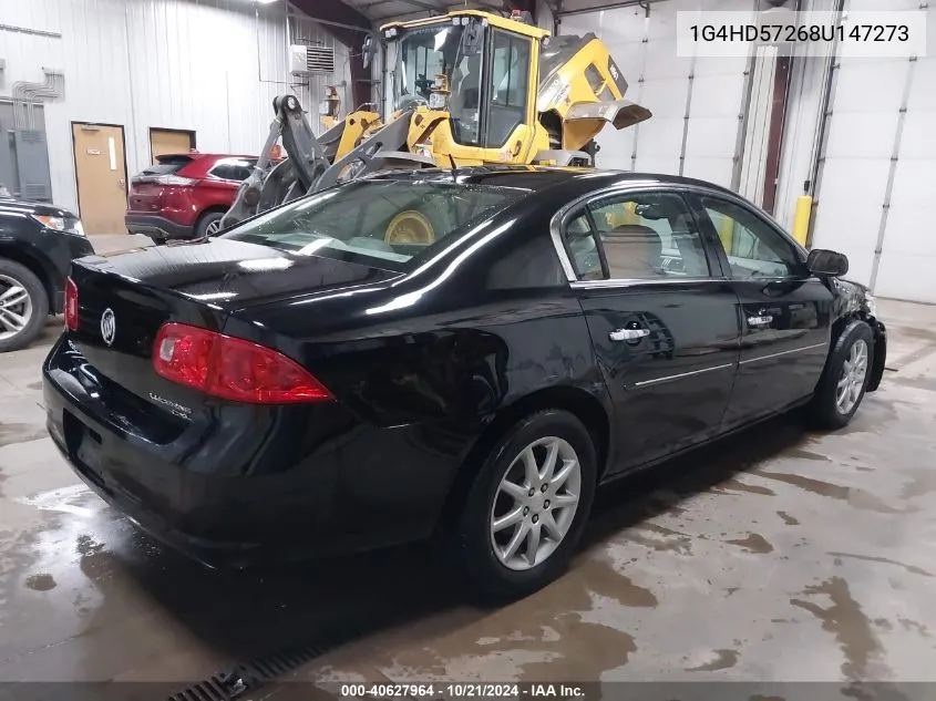 2008 Buick Lucerne Cxl VIN: 1G4HD57268U147273 Lot: 40627964