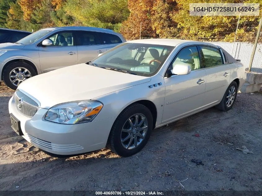 2008 Buick Lucerne Cxl VIN: 1G4HD57258U166249 Lot: 40650786