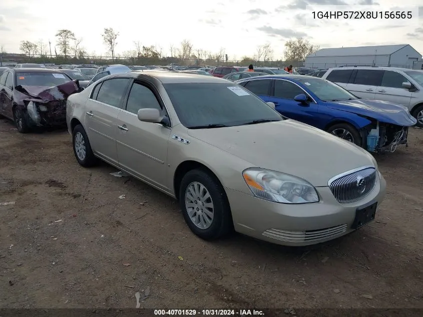 2008 Buick Lucerne Cx VIN: 1G4HP572X8U156565 Lot: 40701529