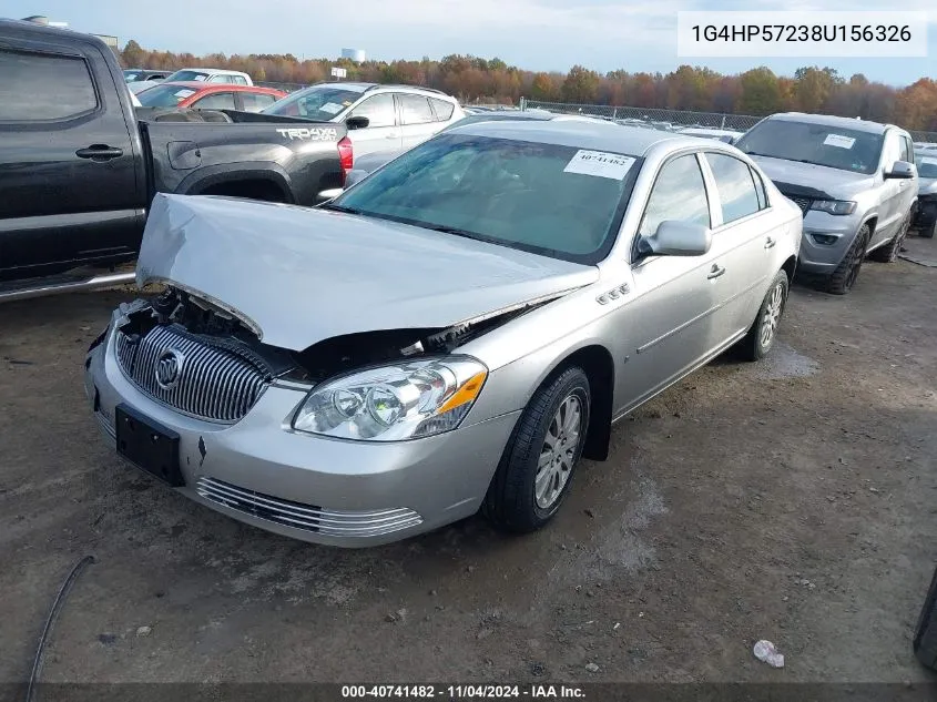 1G4HP57238U156326 2008 Buick Lucerne Cx