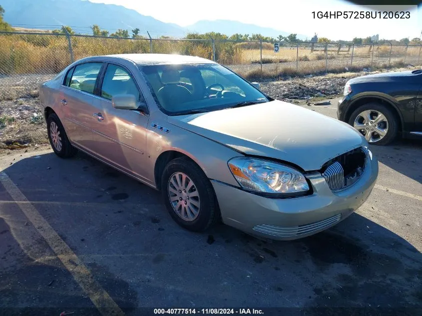 2008 Buick Lucerne Cx VIN: 1G4HP57258U120623 Lot: 40777514