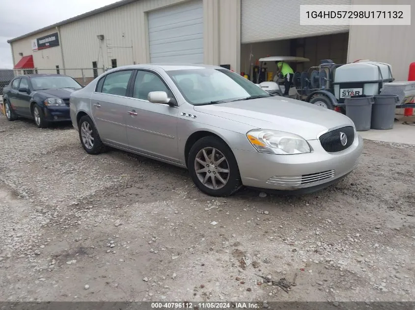 2008 Buick Lucerne Cxl VIN: 1G4HD57298U171132 Lot: 40796112