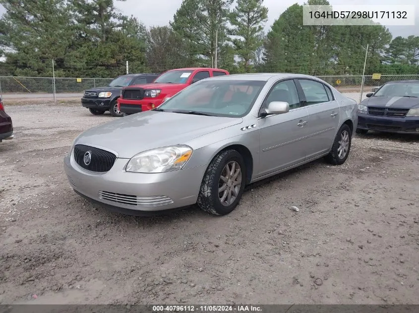 2008 Buick Lucerne Cxl VIN: 1G4HD57298U171132 Lot: 40796112