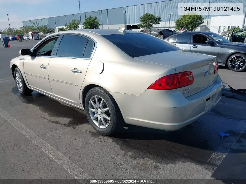 2009 Buick Lucerne Cx-2 VIN: 1G4HP57M19U121495 Lot: 39939605