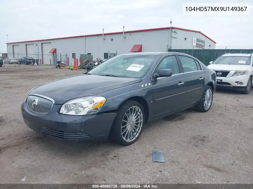 1G4HD57MX9U149367 2009 Buick Lucerne Cxl