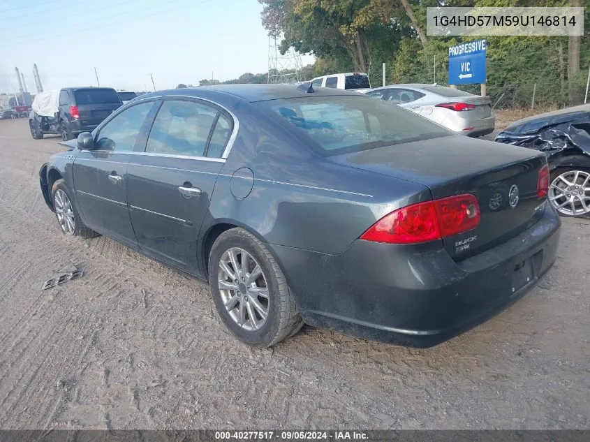 2009 Buick Lucerne Cxl VIN: 1G4HD57M59U146814 Lot: 40277517