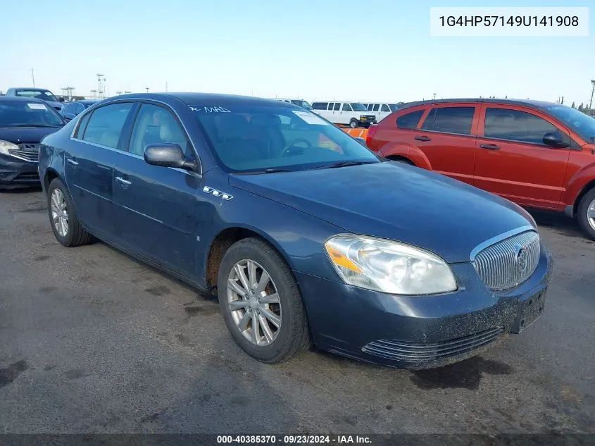 2009 Buick Lucerne Cx VIN: 1G4HP57149U141908 Lot: 40385370