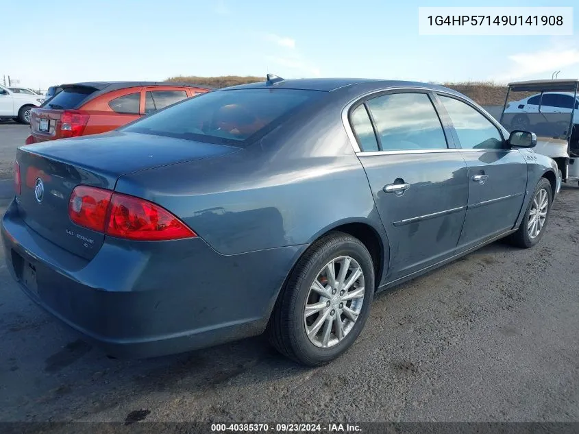 2009 Buick Lucerne Cx VIN: 1G4HP57149U141908 Lot: 40385370