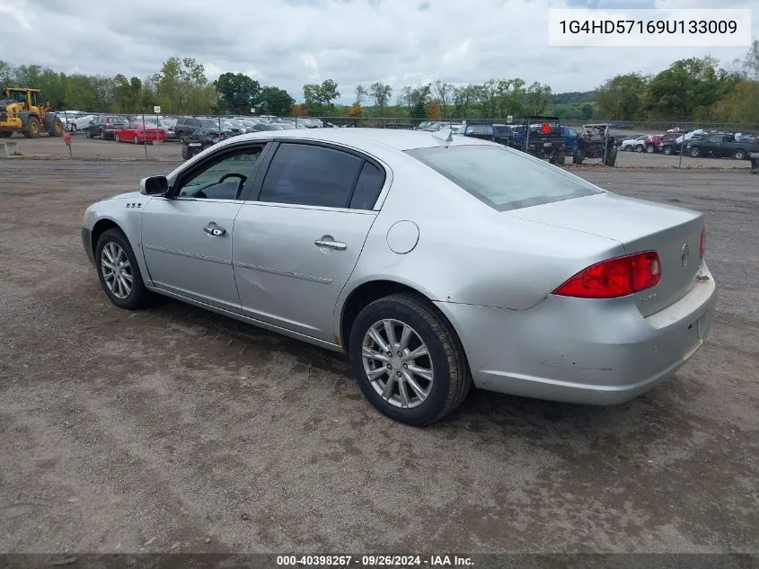 2009 Buick Lucerne Cxl VIN: 1G4HD57169U133009 Lot: 40398267