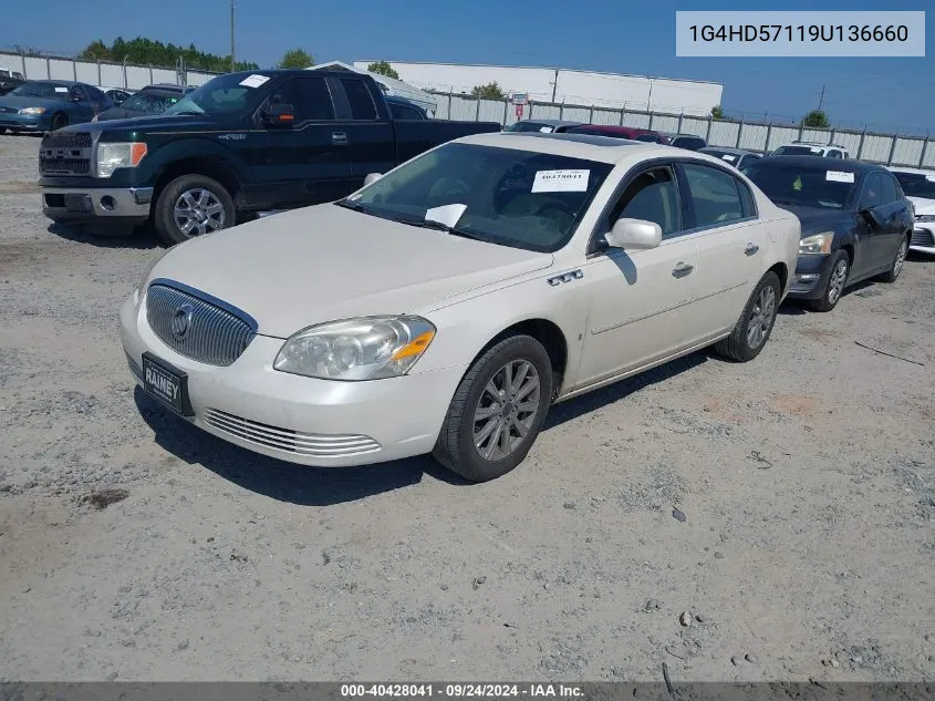 1G4HD57119U136660 2009 Buick Lucerne Cxl-4