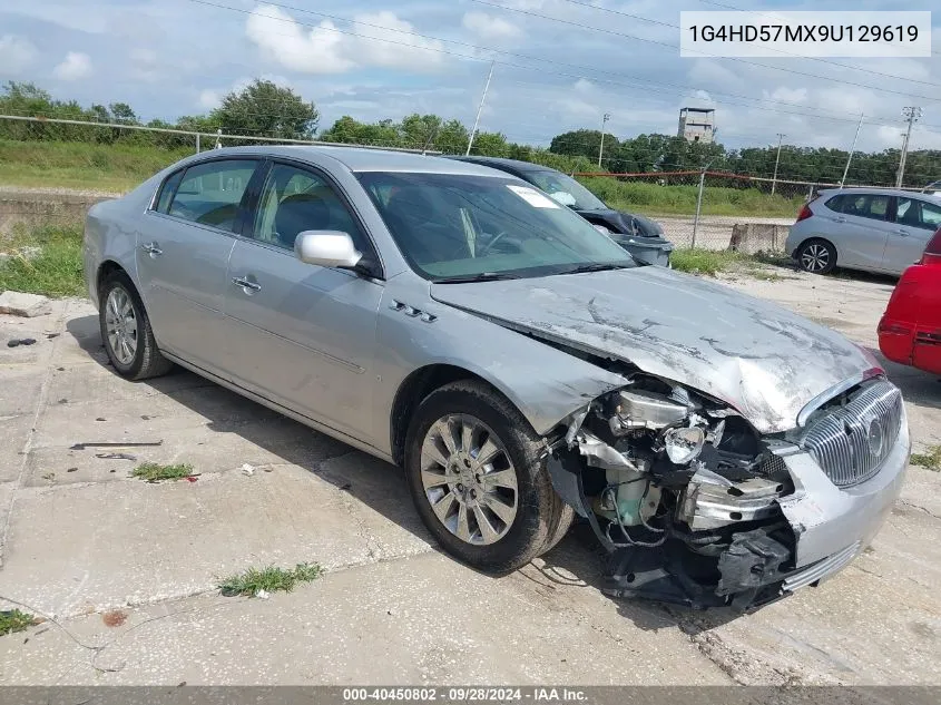 2009 Buick Lucerne Cxl VIN: 1G4HD57MX9U129619 Lot: 40450802