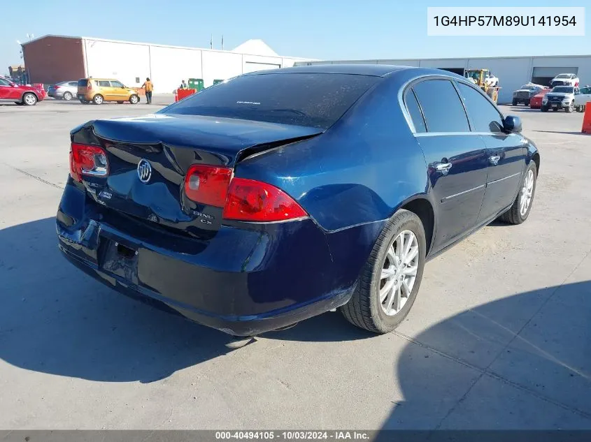 2009 Buick Lucerne Cx VIN: 1G4HP57M89U141954 Lot: 40494105