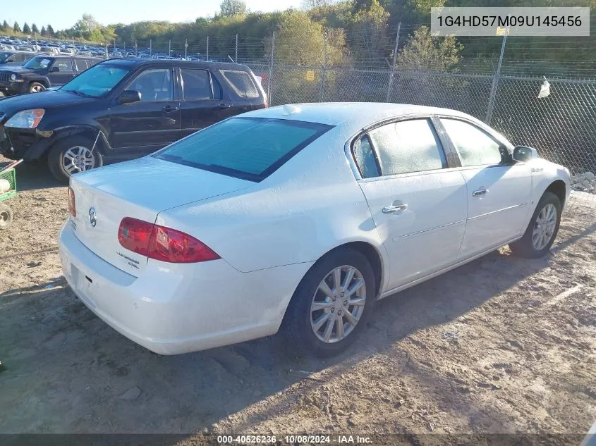 2009 Buick Lucerne Cxl VIN: 1G4HD57M09U145456 Lot: 40526236