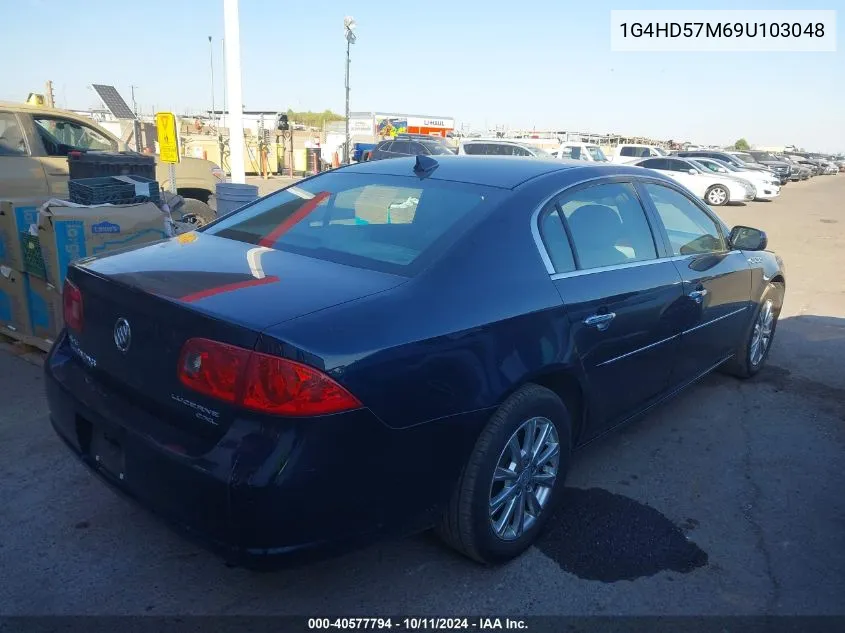 2009 Buick Lucerne Cxl VIN: 1G4HD57M69U103048 Lot: 40577794