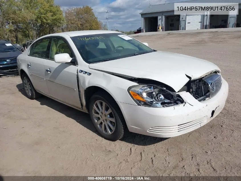 2009 Buick Lucerne Cx-2 VIN: 1G4HP57M89U147656 Lot: 40608719