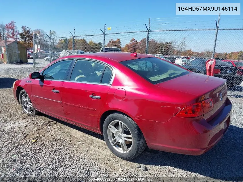 2009 Buick Lucerne Cxl VIN: 1G4HD57MX9U146114 Lot: 40682928