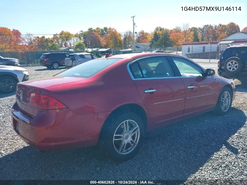 2009 Buick Lucerne Cxl VIN: 1G4HD57MX9U146114 Lot: 40682928