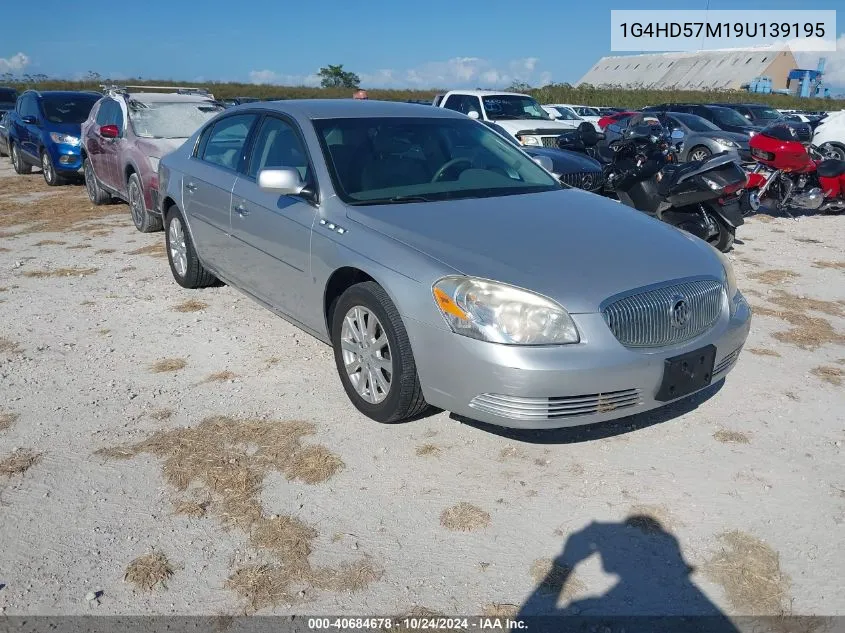 2009 Buick Lucerne Cxl VIN: 1G4HD57M19U139195 Lot: 40684678