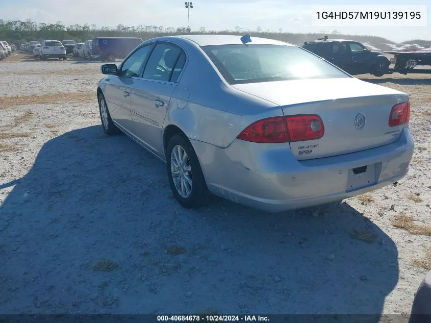 2009 Buick Lucerne Cxl VIN: 1G4HD57M19U139195 Lot: 40684678