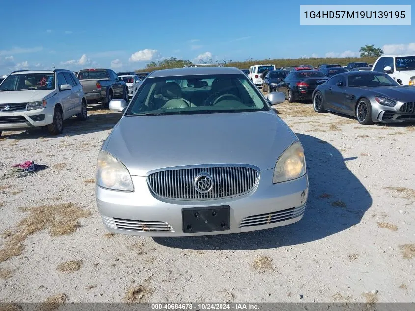 2009 Buick Lucerne Cxl VIN: 1G4HD57M19U139195 Lot: 40684678