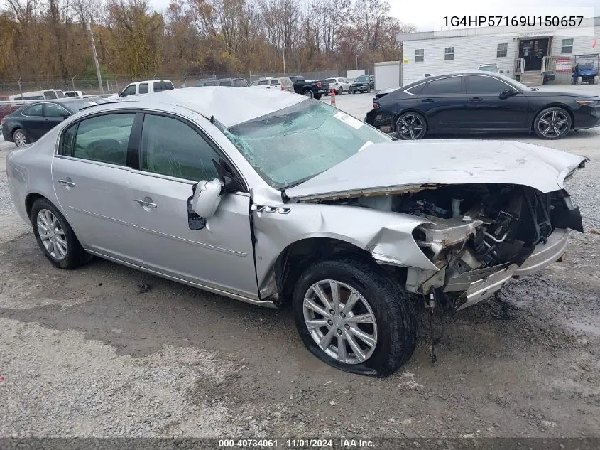 2009 Buick Lucerne Cx VIN: 1G4HP57169U150657 Lot: 40734061