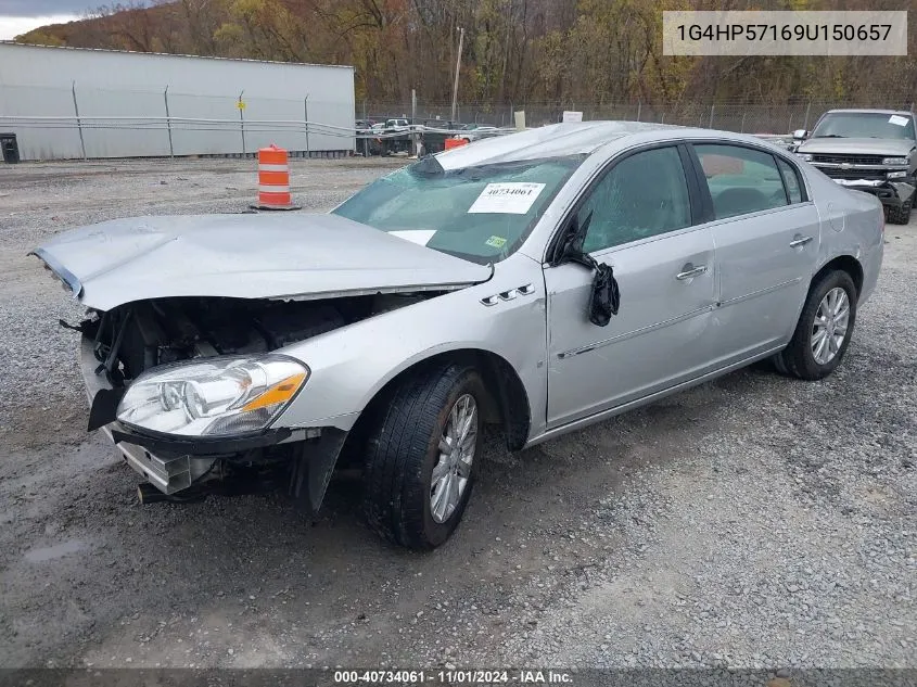 2009 Buick Lucerne Cx VIN: 1G4HP57169U150657 Lot: 40734061