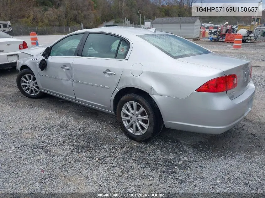 2009 Buick Lucerne Cx VIN: 1G4HP57169U150657 Lot: 40734061