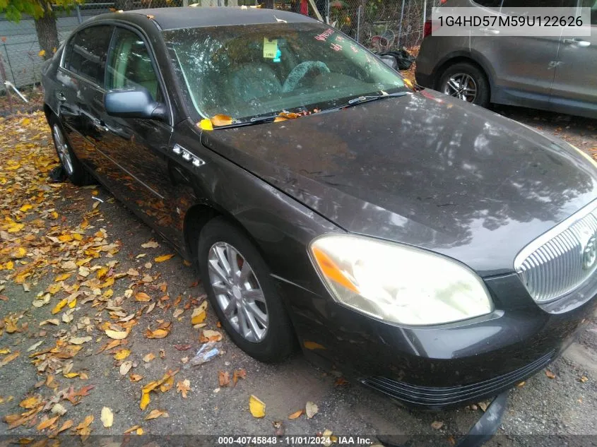 2009 Buick Lucerne Cxl VIN: 1G4HD57M59U122626 Lot: 40745848