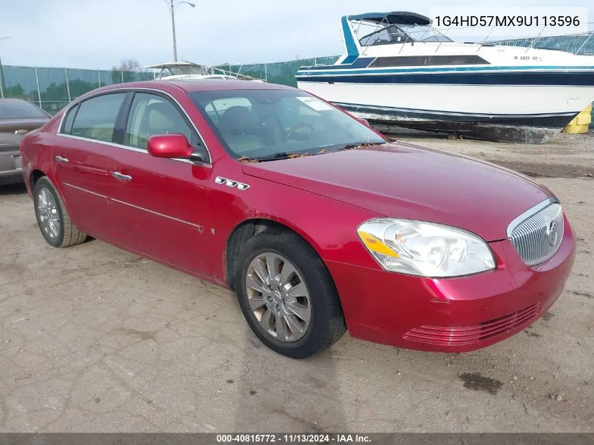 2009 Buick Lucerne Cxl Special Edition VIN: 1G4HD57MX9U113596 Lot: 40815772