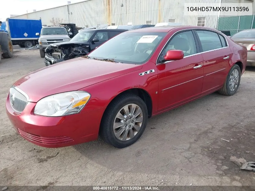 2009 Buick Lucerne Cxl Special Edition VIN: 1G4HD57MX9U113596 Lot: 40815772