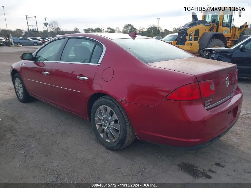 2009 Buick Lucerne Cxl Special Edition VIN: 1G4HD57MX9U113596 Lot: 40815772